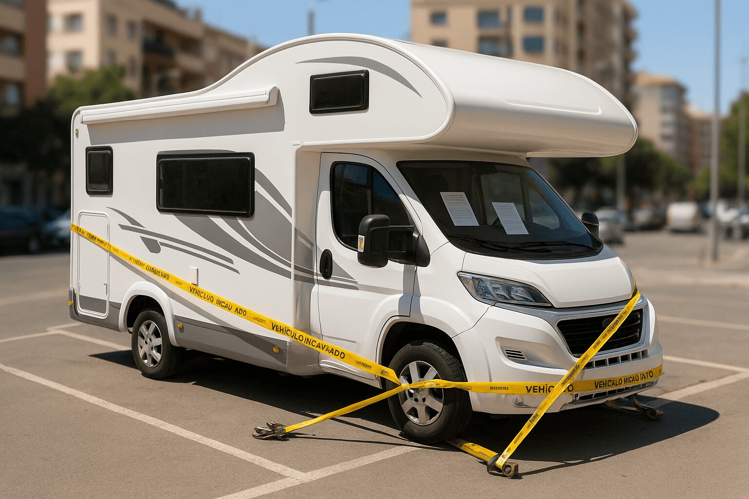 Autocaravana Embargada